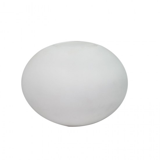 urna redonda blanca eco